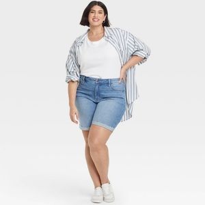 Ava & Viv Bermuda Shorts High Rise